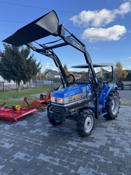 Traktor traktorek japoński ogrodniczy Iseki Geas 25 z ładowaczem TUR