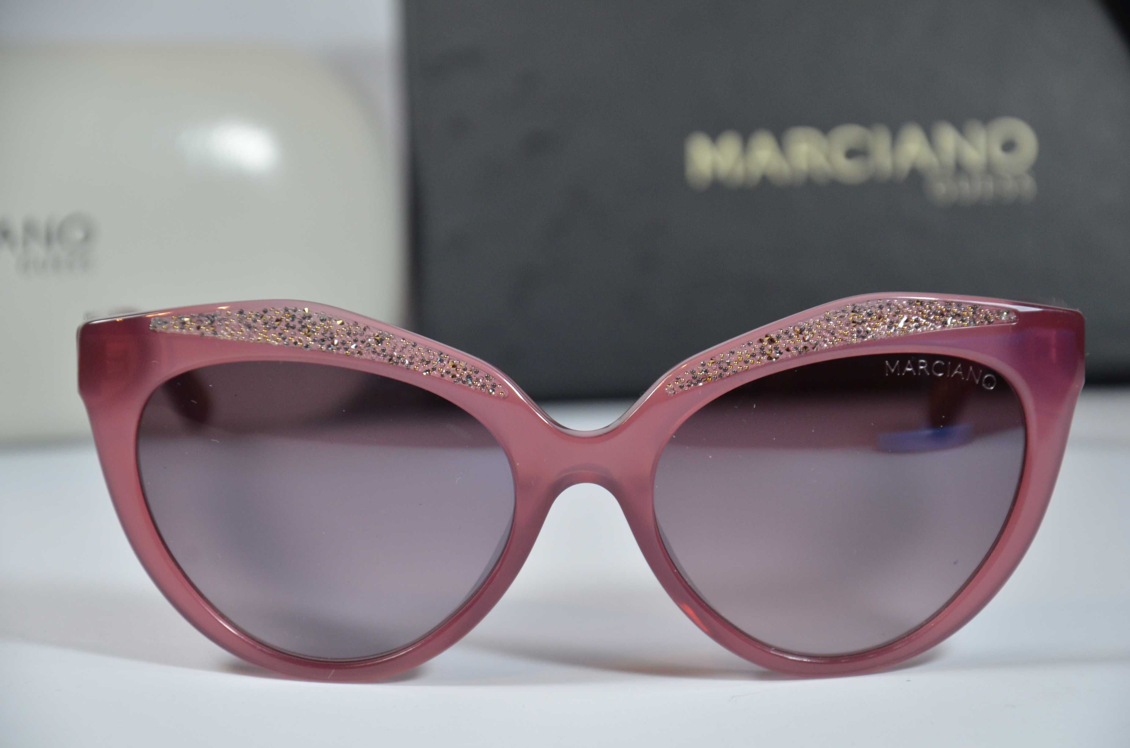 Okulary Damskie Guess by Marciano GM0776 Różowe Fioletowe kocie oczy