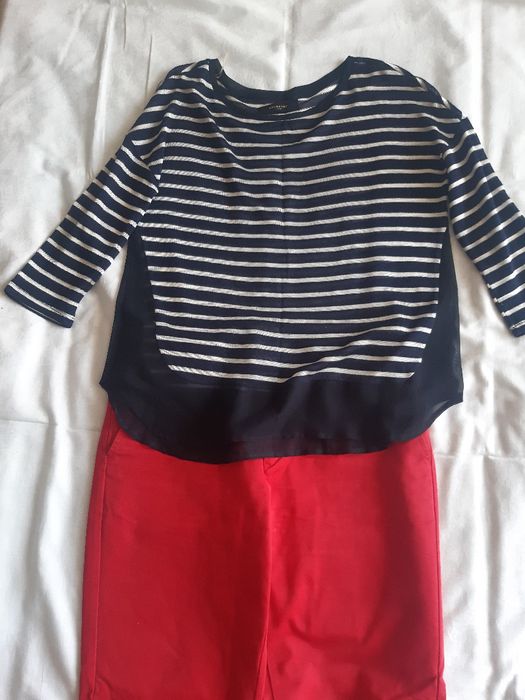 Bluzka Reserved w marynarskim stylu 38