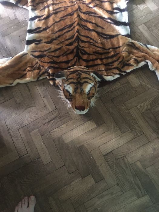 Ковер тигр гарний м‘який