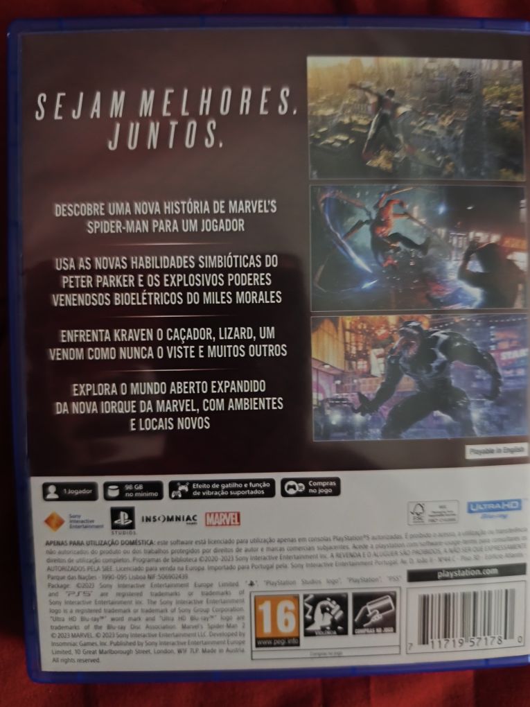 Vendo Spider-Man 2 ps5