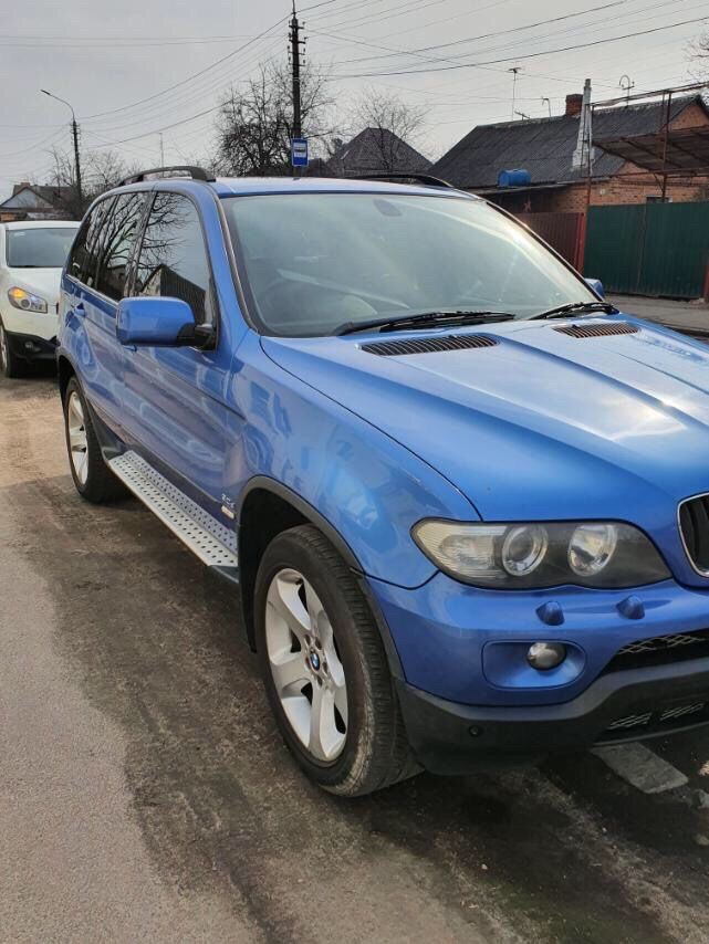 Запчасти BMW X5 разборка Е53 3.0d фара бампер редуктор крило