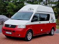 Volkswagen Transporter  Kamper, Nowa Zabudowa, Klima, Solar, Kuchnia, Prysznic, Webasto