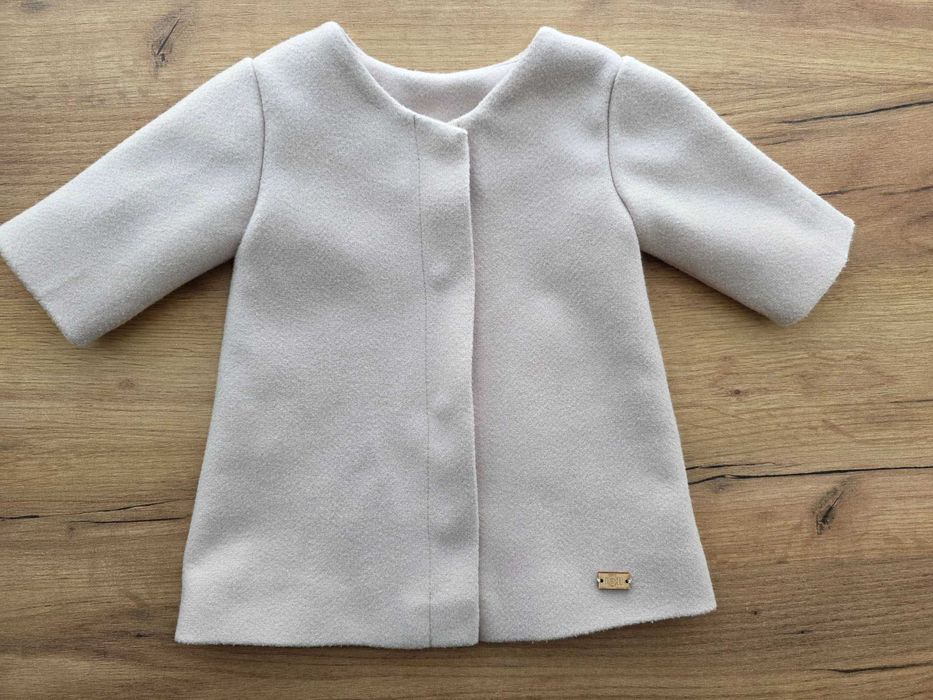 Zestaw sukienka Sophie Design i płaszczyk Noeli z dodatkami