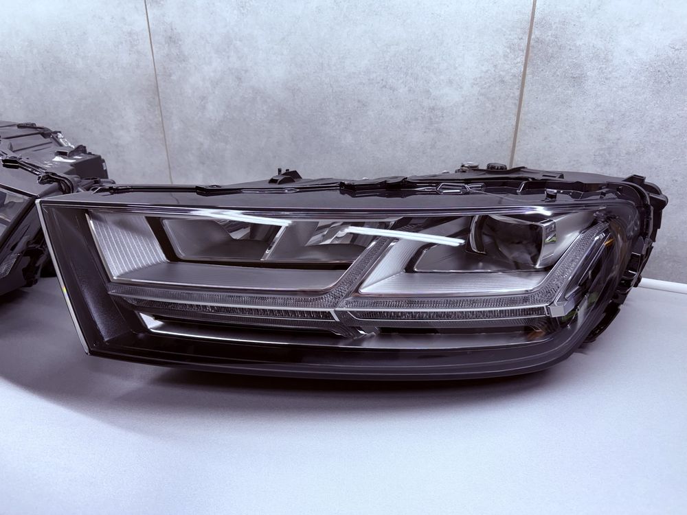 Audi Q7 4M передние фары фара оптика Full Led ауди ку7