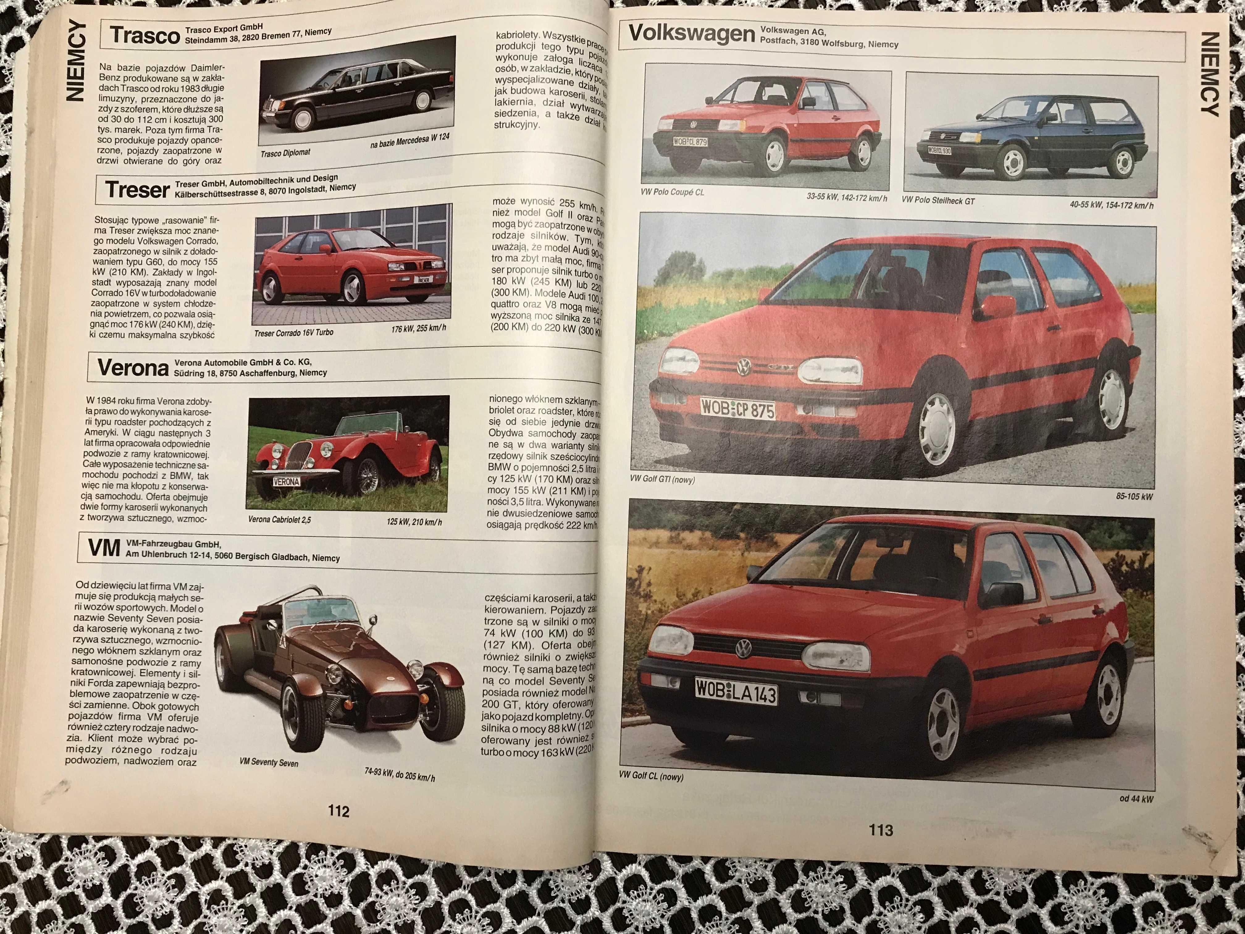 Samochody Świata 1992