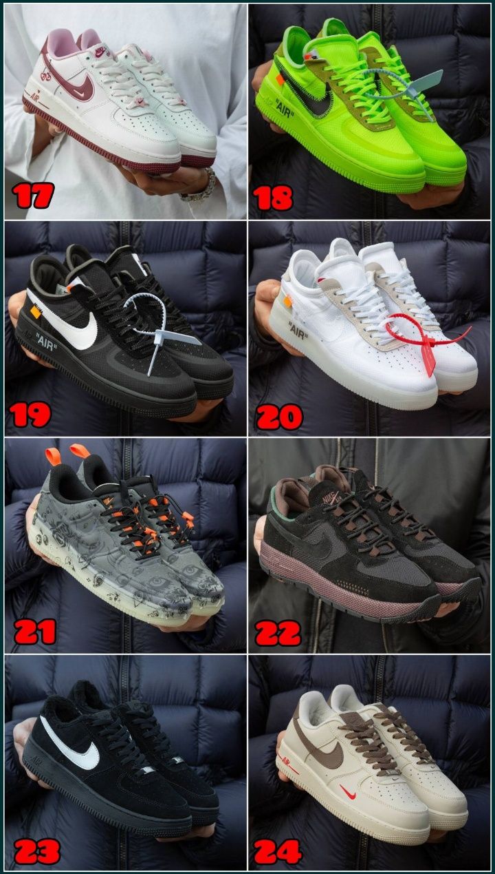 ВСІ КОЛЬОРИ‼️Кросівки Nike Air Force 1 /Gore-Tex, Термо/ 36-46,ПРЕМІУМ