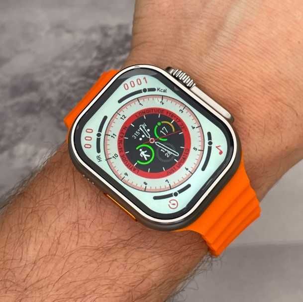 Розумний годинник X9 Ultra HD екран NFC IP68 Дзвінки 7 днів роботи