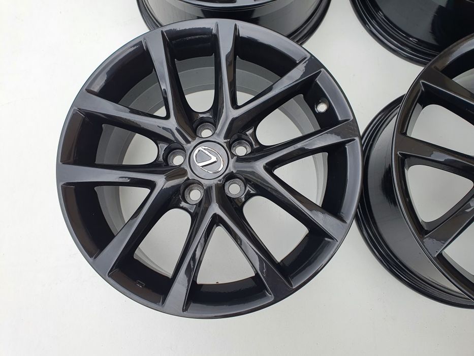 LEXUS 17" f-sport 5x114,3 felgi aluminiowe 8J czarny polysk