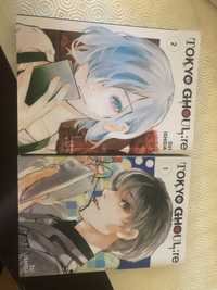 Manga tokyo ghoul re vol 1 e 2 em ingles
