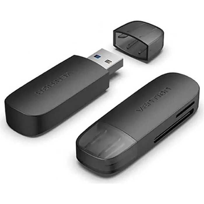 Картридер Vention OTG USB 3.0/TF/SD (CLGB0)