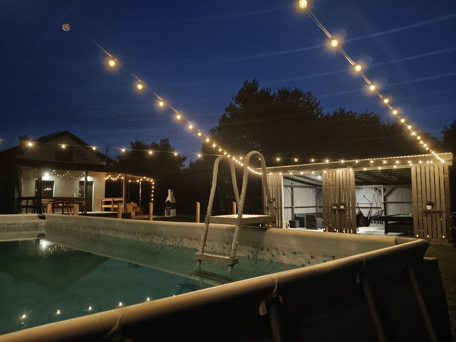 Na Zaspach Domki z klimatyzacją nad Jeziorskiem bali