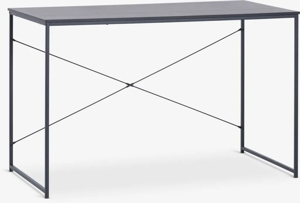 Secretária cinza escuro 60x120