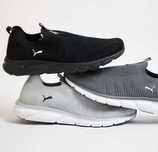 Мужские летние мокасины кроссовки Puma (3 цвета) тонкая сетка