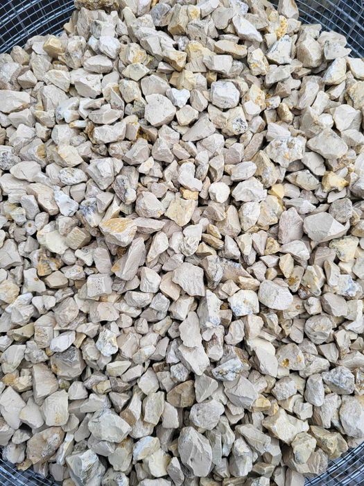 Grys dolomitowy śmietankowy 8-16 Kamienie ogrodowe dekoracyjne ozdobne