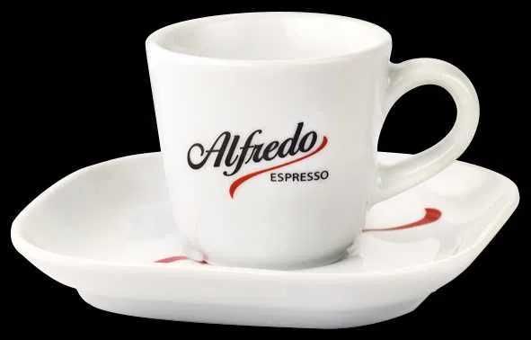Alfredo Espresso – filiżanka ze spodkiem 200 ml - 5 kompletów