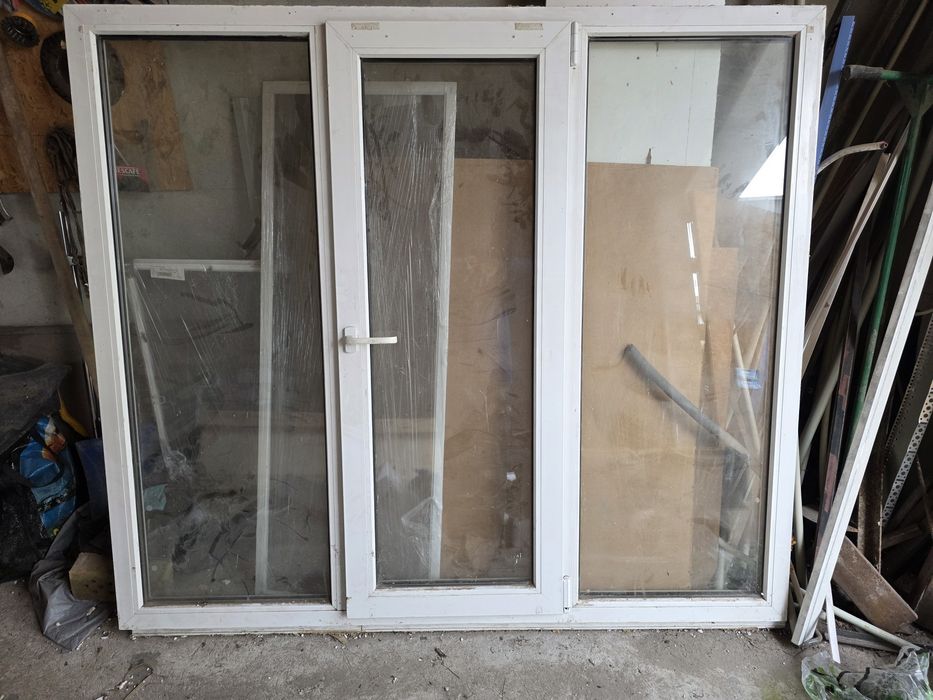 Вікно метало пластикове Rehao 60, хороша німецтка фурнітура