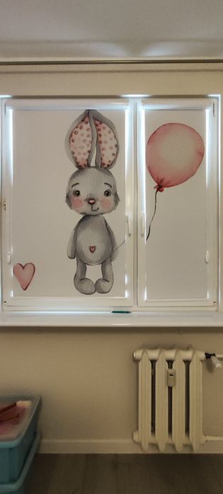 Fotoroleta  zaciemniająca Któlik z balonikiem