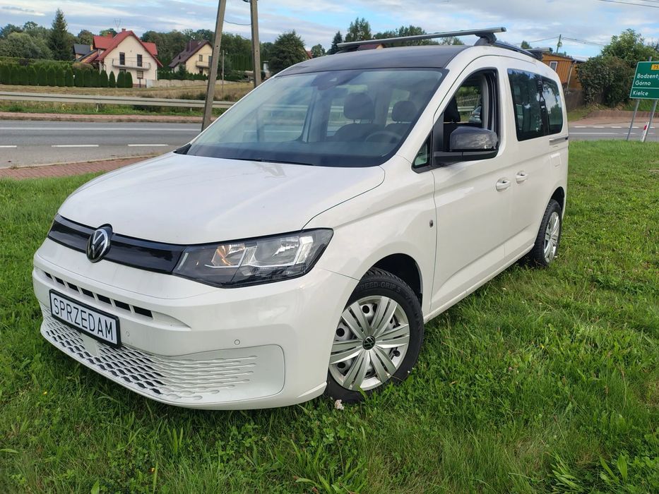 Volkswagen Caddy Nowe caddy 2K7 benzyna, grzane fotele, bogata wersja, niski przebieg