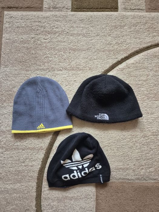 Пак шапок - Adidas x2 та TNF