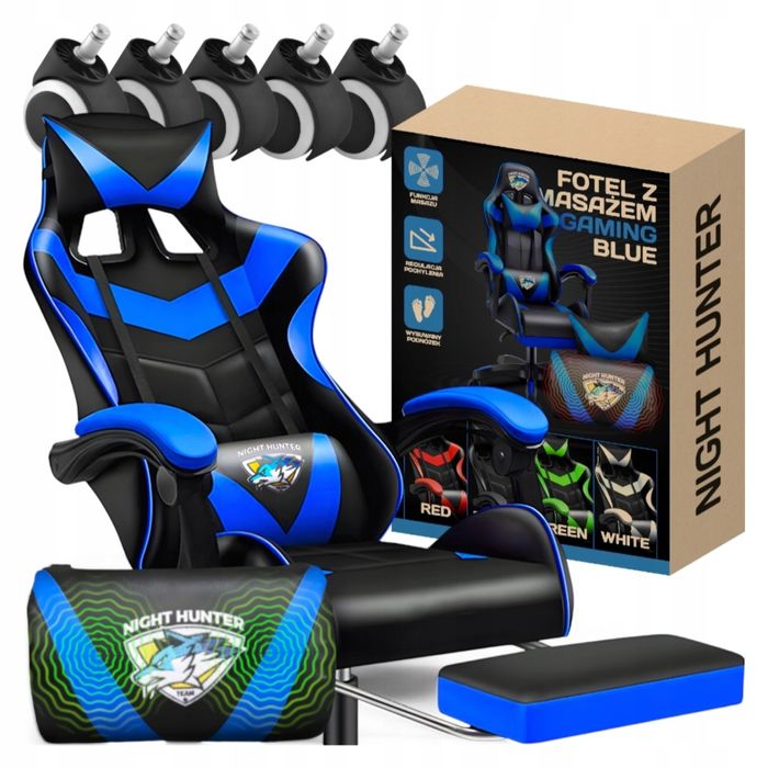 Геймерское кресло игровое с функцией Массажа