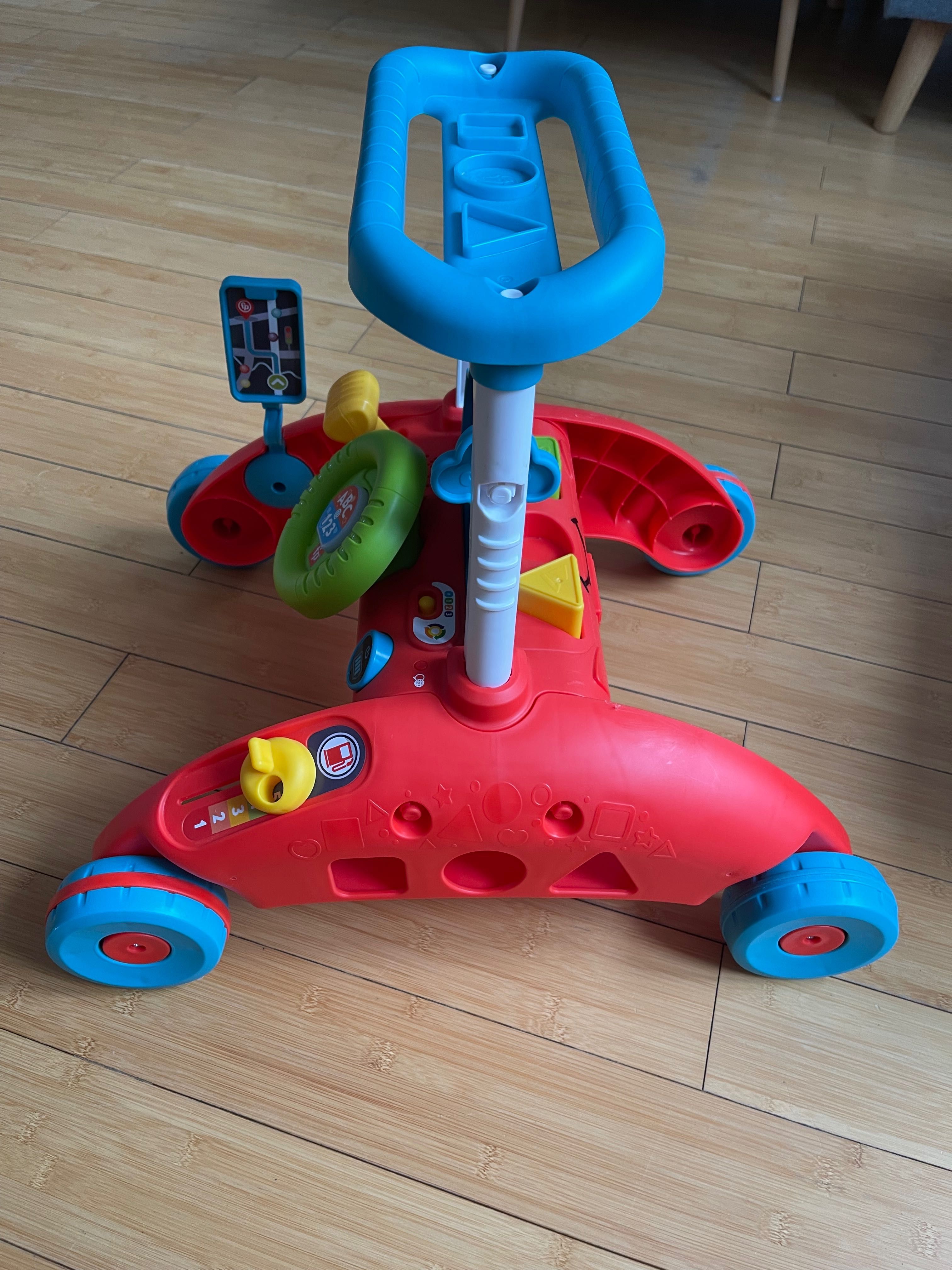 Zabawka Fisher Price Pchacz Małego Kierowcy 2 w 1