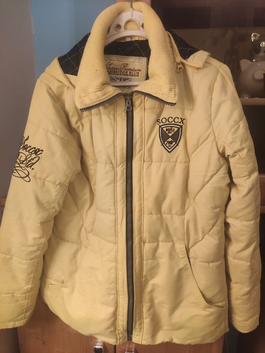 Fajna ciepła kurtka damska