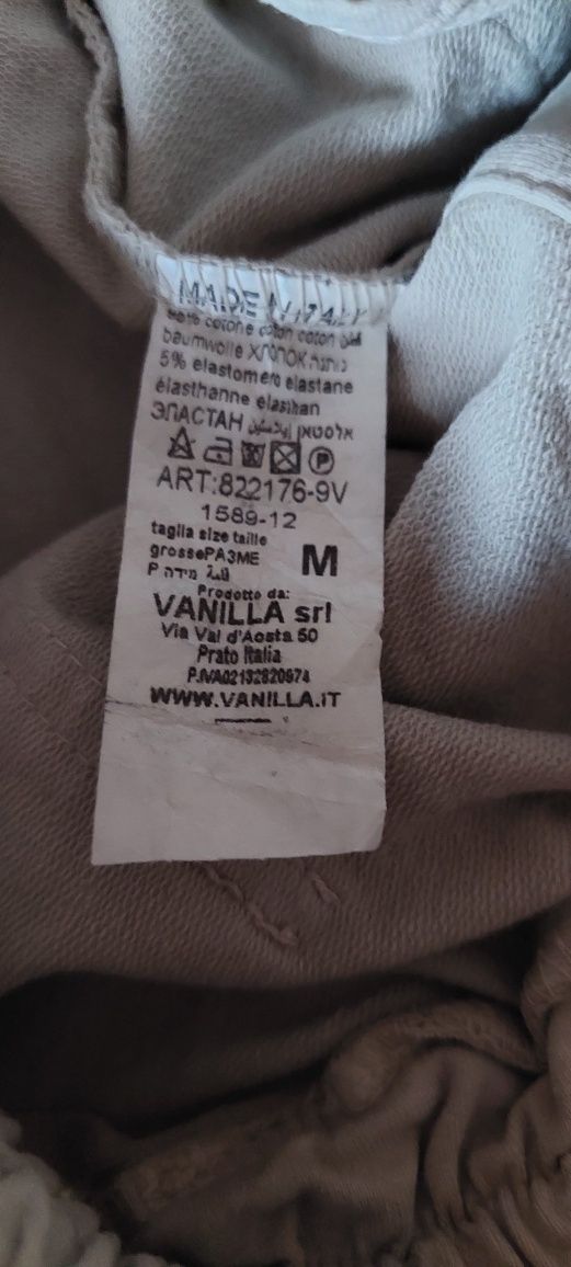 Spodnie bawełniane Vanilla