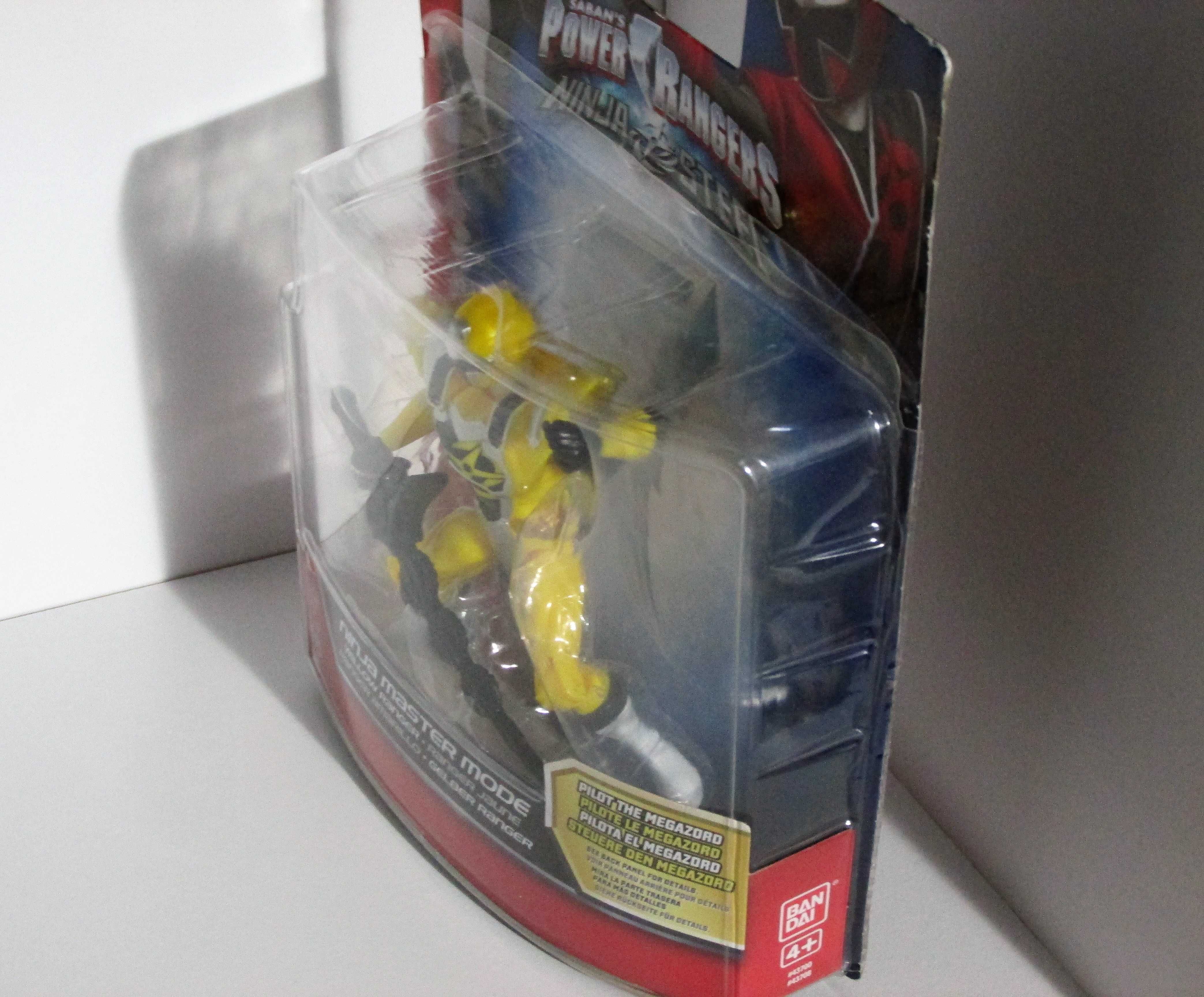 Power Rangers Ninja Master Mode Yellow Ranger Novo/Selado