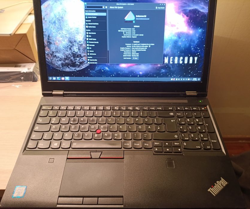 Thinkpad P50 - Intel i7 / 32GB RAM / 256 GB SSD / Tecl. DE