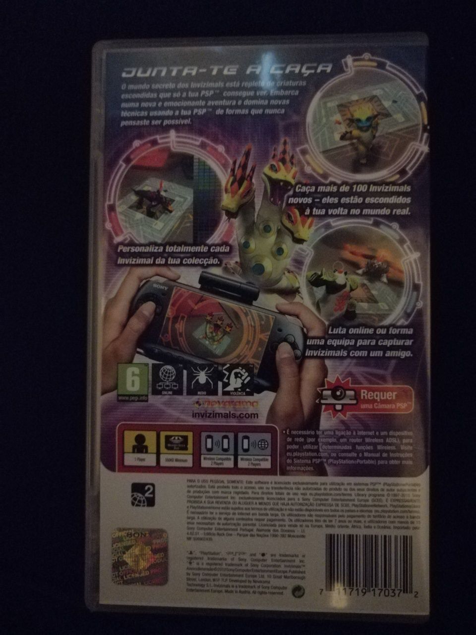 PSP Invizimals Nova Dimensão