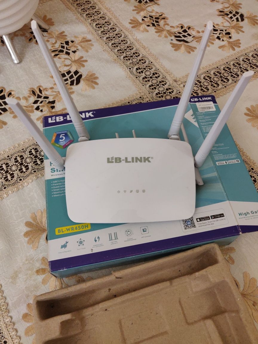 Маршрутизатор LB-Link BL-WR450H WiFi роутер