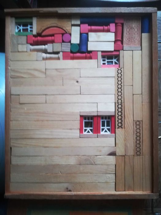 Zabytkowe klocki konstrukcyjne Karl Fritzsch - nowe