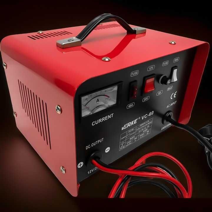 Prostownik samochodowy do akumulatorów  ŁADOWARKA 12V 24V 30A
