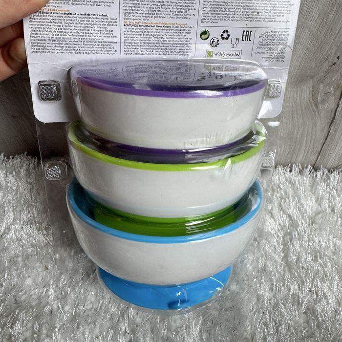 Miski plastikowe z przyssawkami Munchkin