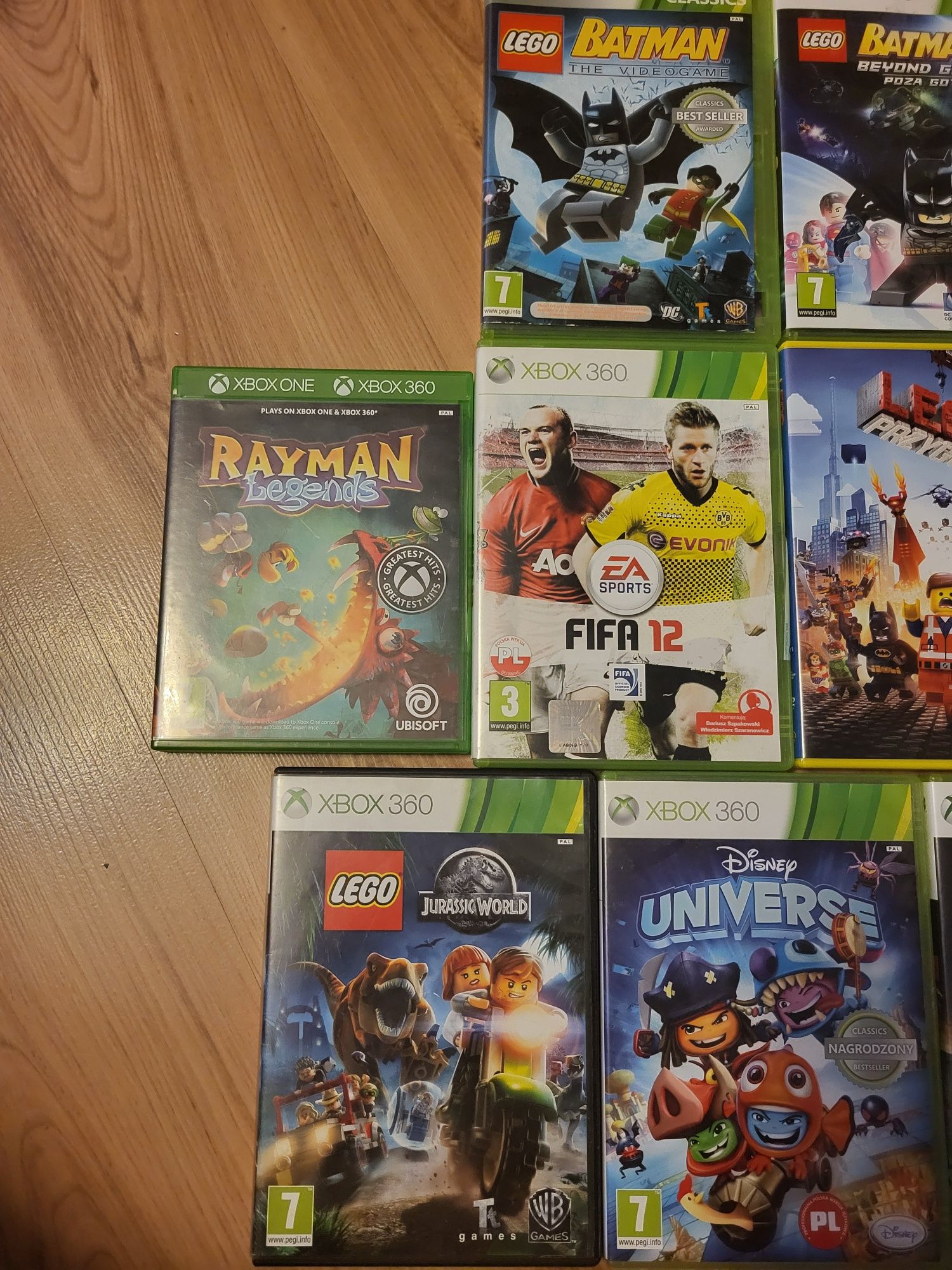 Gry XBOX 360 Fifa Batman LEGO  Universe