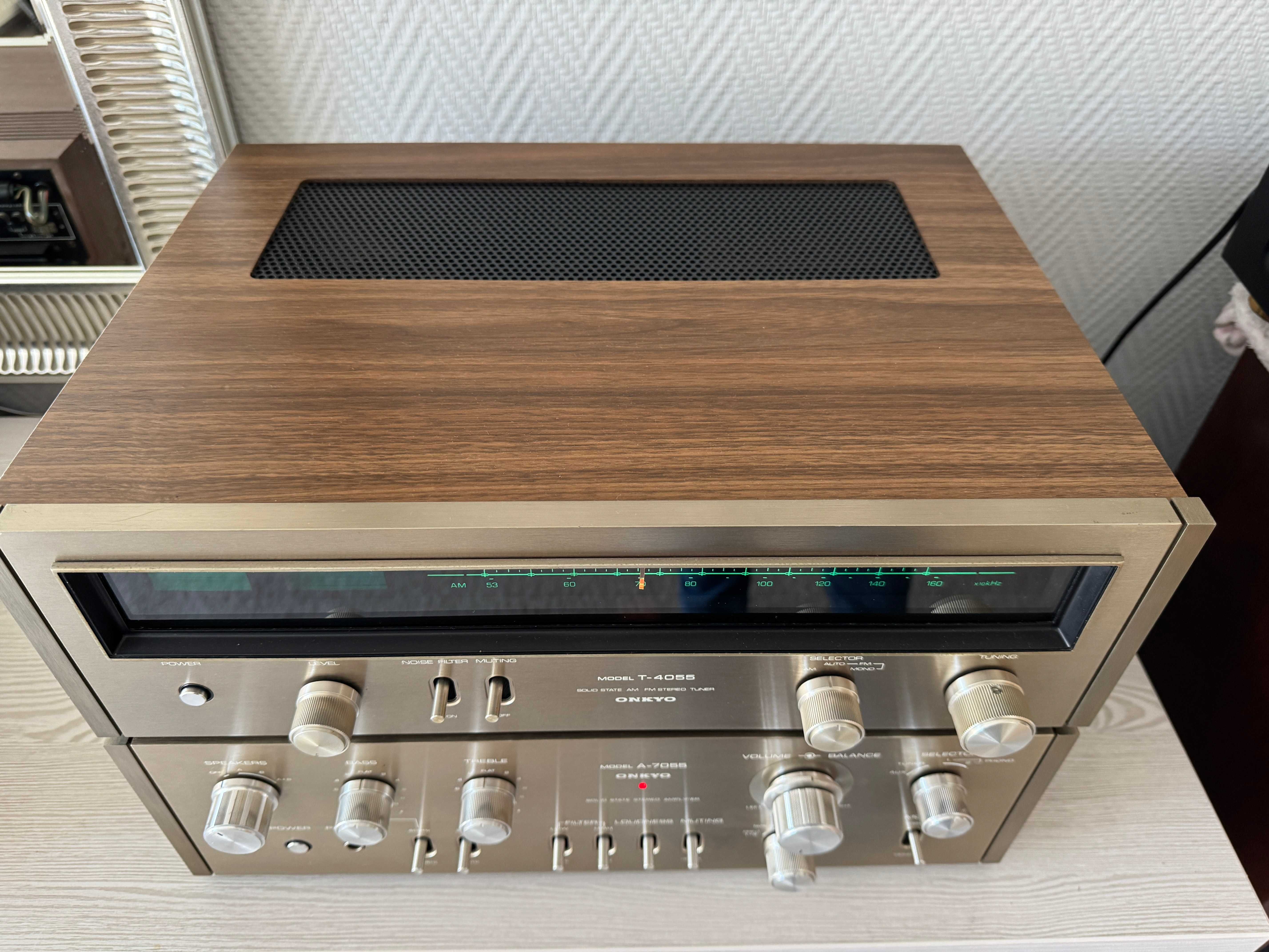 ONKYO A-7055 T-4055 Zestaw Top Class Hi-Fi
