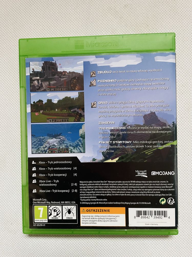 Minecraft na Xbox One / Series