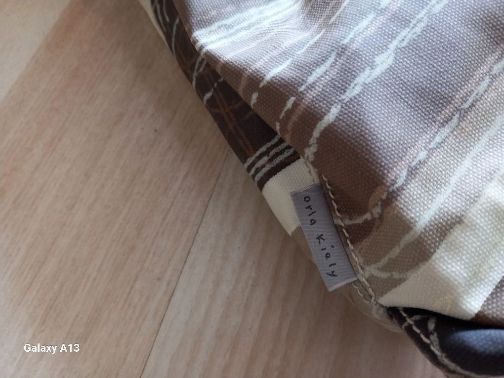Orla Kiely duża torebka worek Płótno