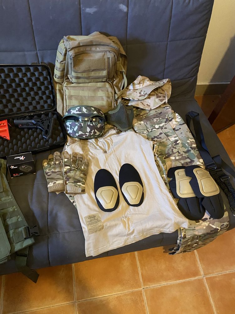 Vendo material de airsoft