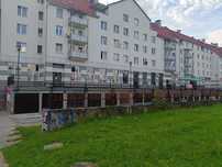 Garaż murowany Dzików Biały Blok Prąd i Woda