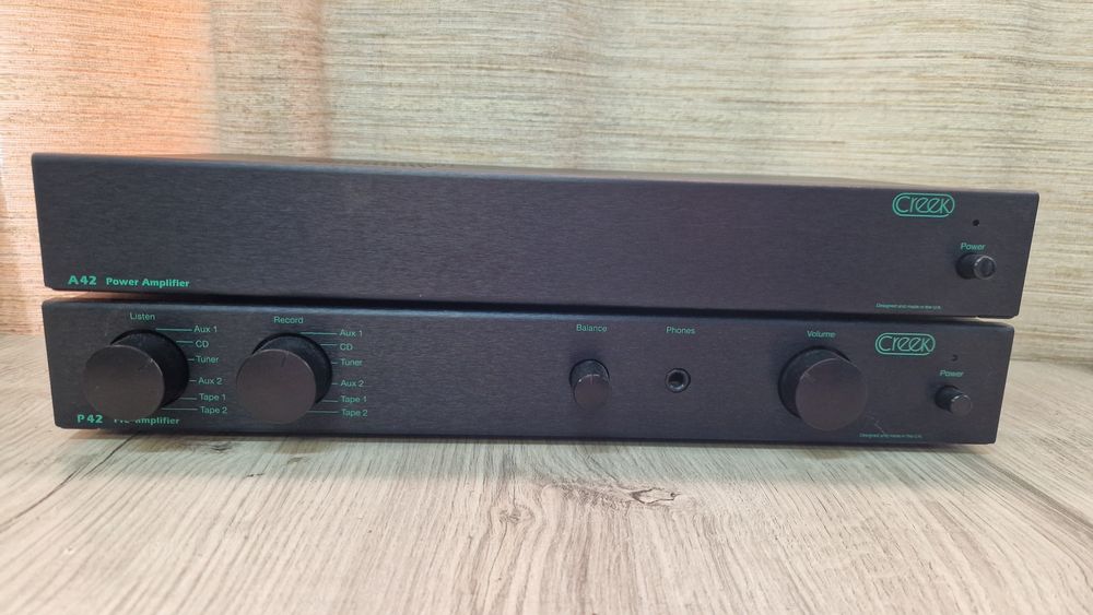 Двоблочний підсилювач CREEK A42+P42