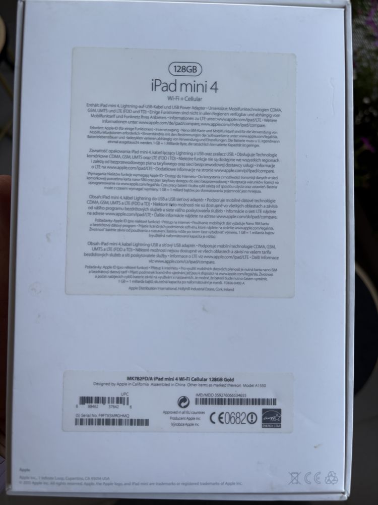 iPad mini cellular 128GB