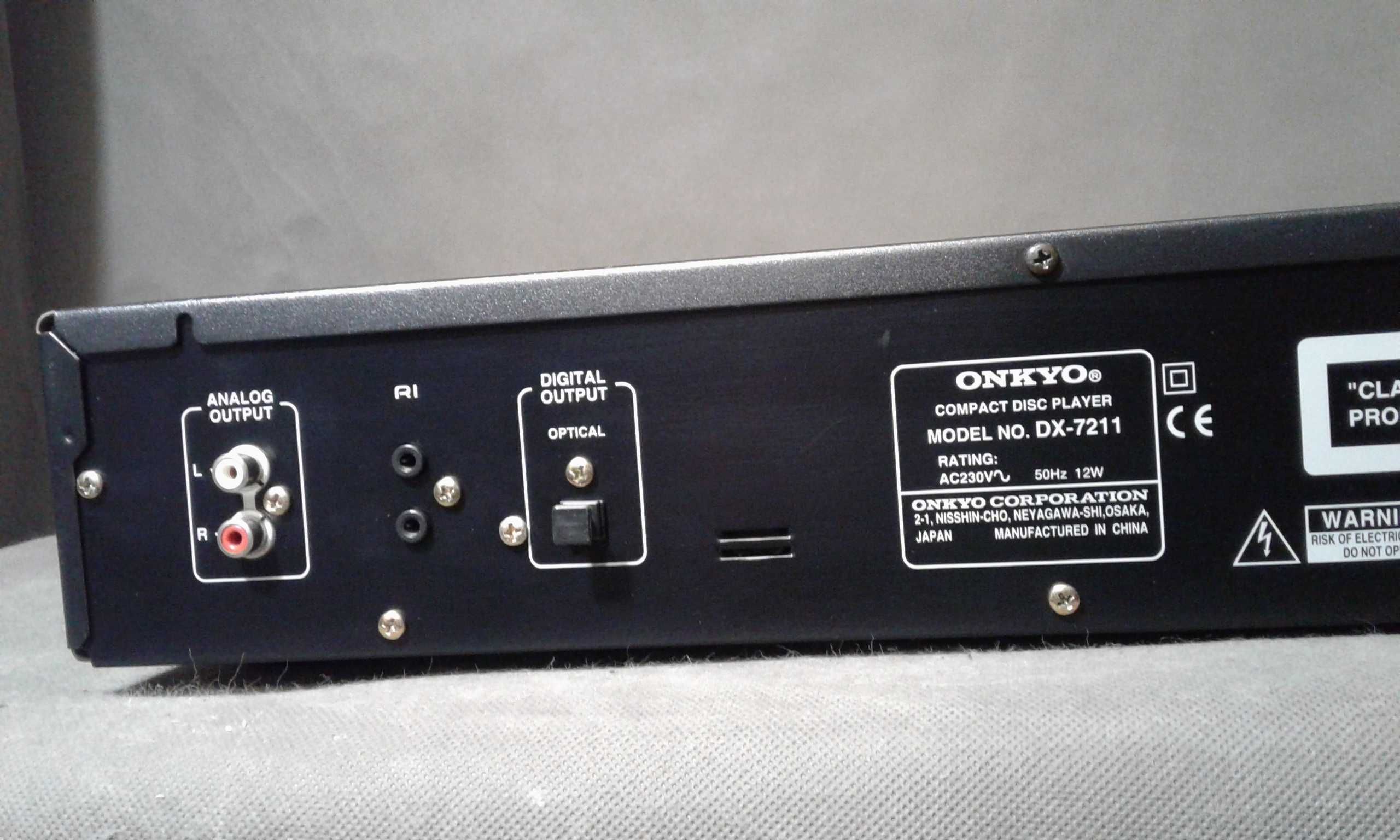 ONKYO DX-7211,pilot ,odtwarzacz cd
