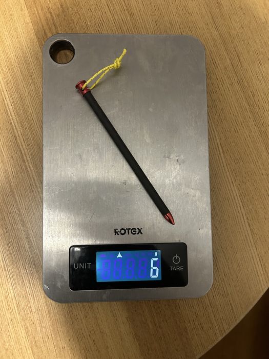 Карбонові кілки 3F UL Gear 15 см