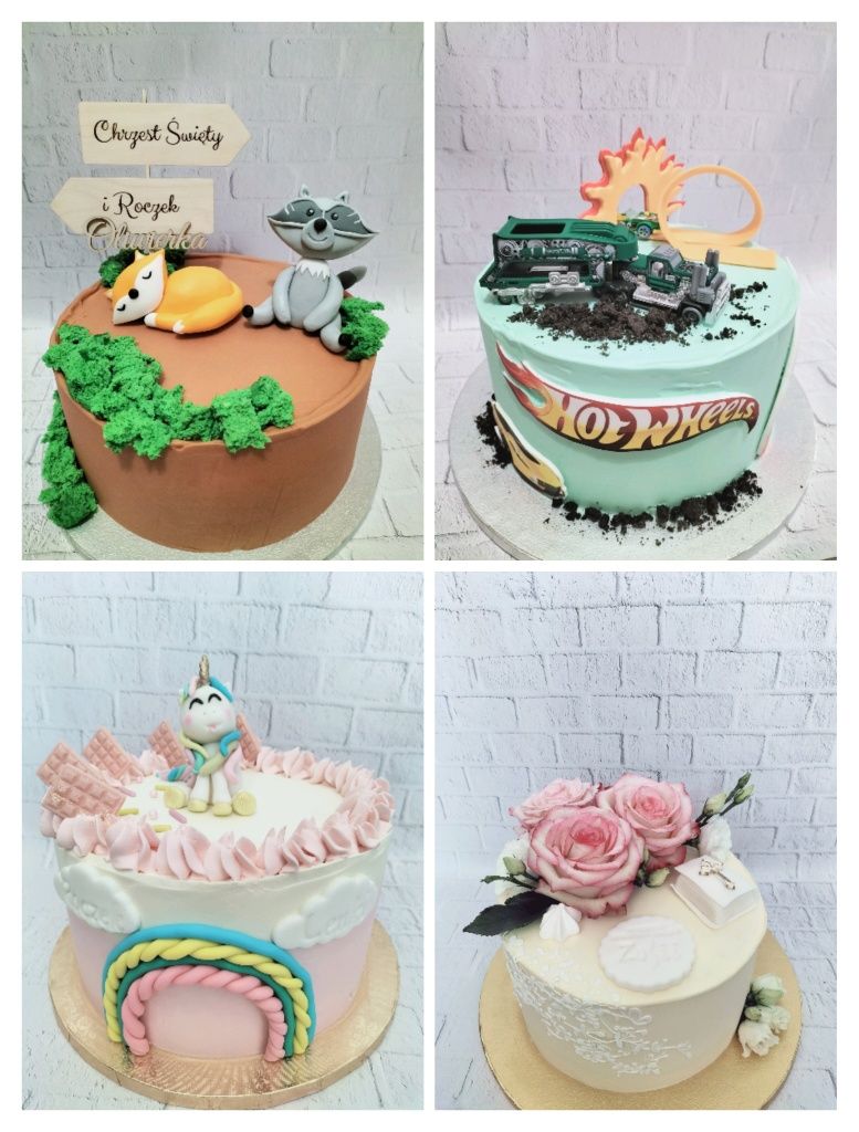Torty artystyczne,mini deserki ,ciasta tradycyjne na każdą okazję !