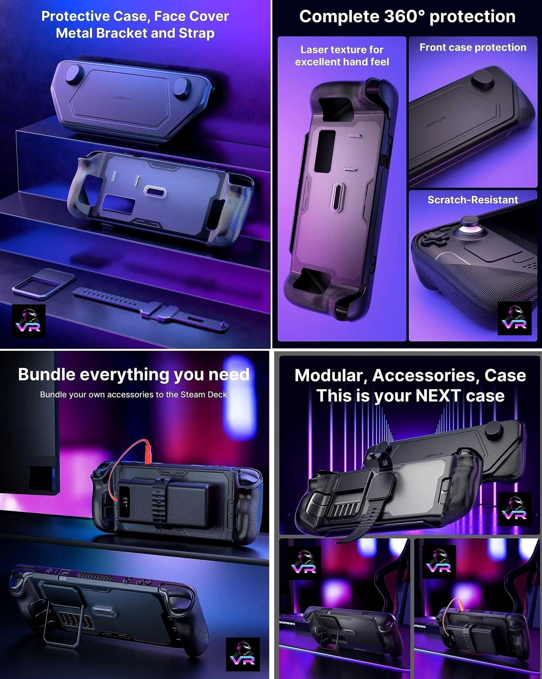 Steam Deck чохол \ чехол JSAUX ModCase (5-in-1) Protected Cover Case