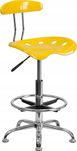 Obrotowy stołek kreślarski Flash Furniture 50,8 x 43,8 x 104,1 cm