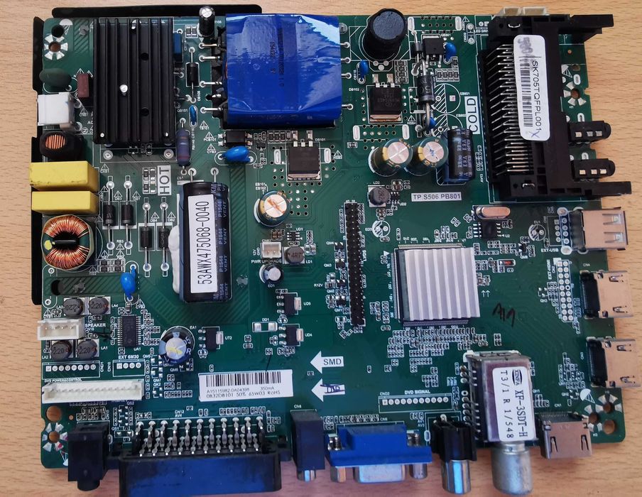 Placa TV 53AWX475068 SK705TQFPL001