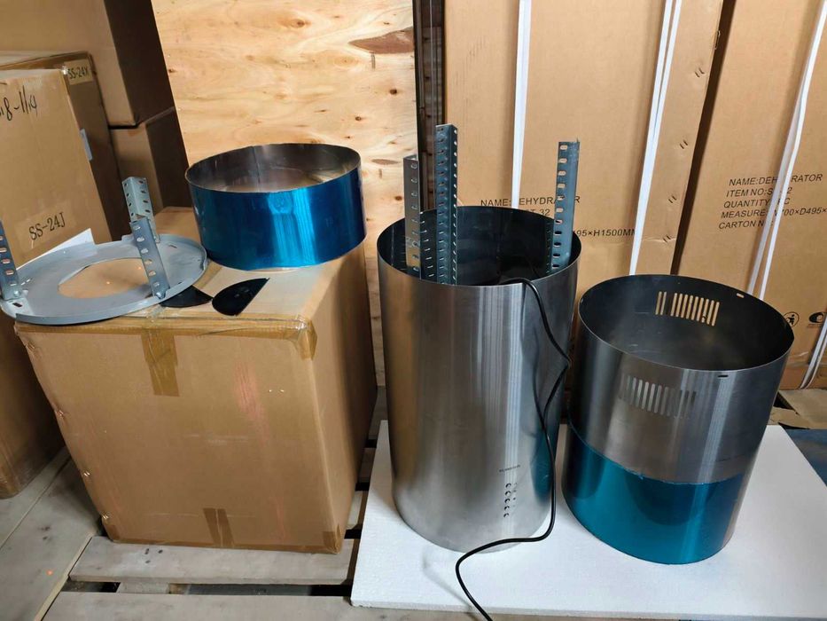 Вытяжка островная подвесная  потолочная Klarstein Beretta. 99 -117 см